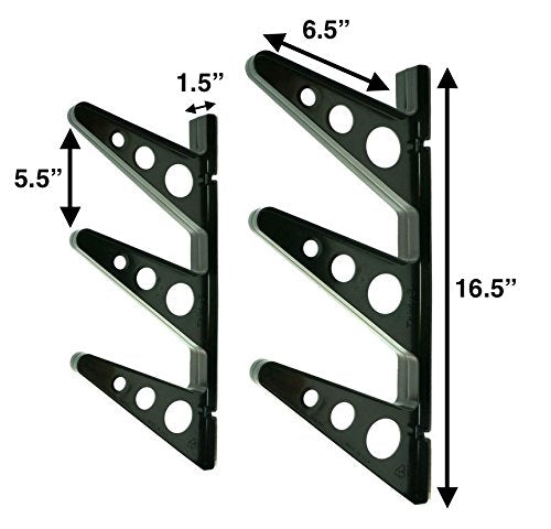 StoreYourBoard Trifecta Wall Rack, Multi-Purpose Home Storage Mount and Gear Holder