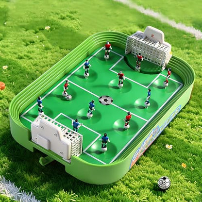 Fun and Engaging Double Player Football Table Game Suitable for All Ages and Skill Levels Football Table Game - color: Blue