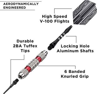 Viper Wind Runner Soft Tip Darts, 18 Grams - color: Red