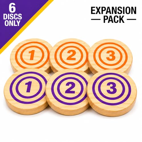 Rollors Backyard Game Expansion Pack (Orange and Purple Discs Only)