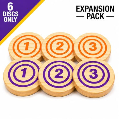 Rollors Backyard Game Expansion Pack (Orange and Purple Discs Only)