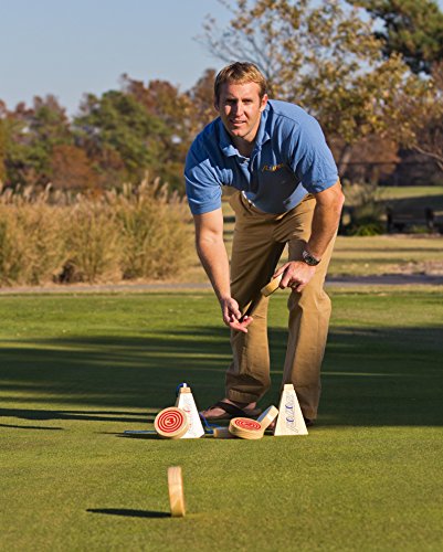 Rollors Backyard Game Expansion Pack (Disks Only) | Wooden Yard Game, Combining Horseshoes, Bocce, Bowling, Fun for All Ages and Families