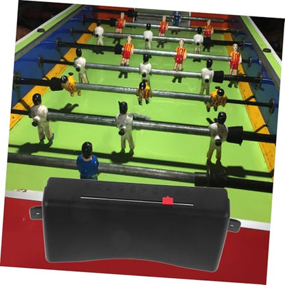 BESPORTBLE Foosball Accessories 2-Pack Compact Foosball Balls Collect Case for Table Football Replacement Parts 9.64X3.54X2.36In Durable Plastic Ball Holder for Game Room