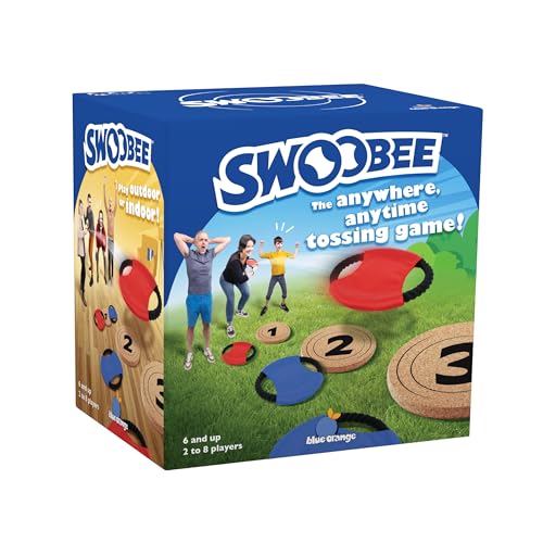 Swoobee Outdoor Indoor Tossing Game | Tactical Sport Toy for Team Play | Soft Rope Ring Toss Game | for Kids, Teens and Adults | Summer Fun, Backyard, Beach & Party Game | Ages 6+, 2–8 Players