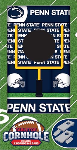 MasterPieces NCAA Syracuse Orange Tabletop Cornhole Game - Home Decor - style: Penn State Nittany Lions