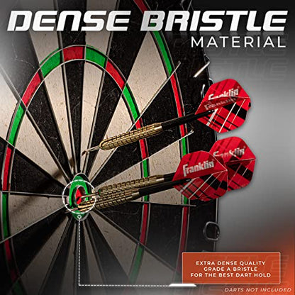 Franklin Sports Professional Dartboard - 18" Regulation Size - style: Pro Bristle Blade Dartboard