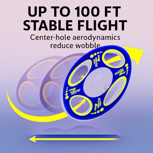 Giant Flying Disc Soft, Foldable & Floats in Air - Encourage Outdoor Play & Family Fun - Great for Kids, Parent-Child Interaction, and School Activities - color: Medium
