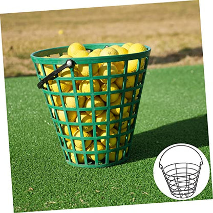 LIOOBO 1pc Golf Basket Golf Ball Basket Golf Ball Dispenser Golf Ball Tray Mens Golf Range Basket Golf - color: Dark Green