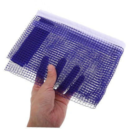 Portable Table Tennis Net and Post Set Elastic Mesh Net for Indoor Outdoor Use Easy Installation Compatible with Any Table