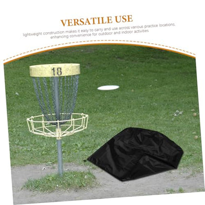 Portable Disc Golf Basket Cover Durable Oxford Drawstring for Outdoor Indoor Use Lightweight Easy to Carry