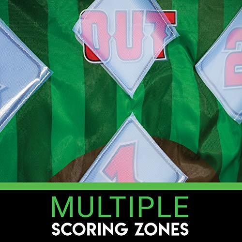 Franklin Sports MLB and NFL Target Toss Game - Kids Over The Door Mini Throwing Game - Perfect Indoor Toy for Kids - style: Baseball