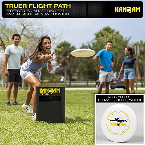 Kan Jam Disc Toss Game - American Made Outdoor Game for The Backyard, Beach, Park, Tailgates - Original, Illuminate, Pro, Travel Edition, and Carry Bag Only - style: PRO