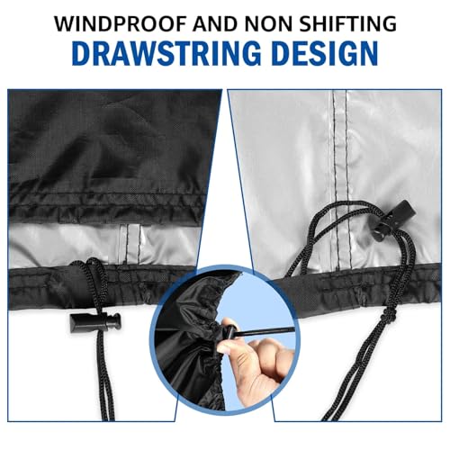 Ping Pong Table Cover Waterproof Ping Pong Table Cover Indoor/Outdoor Heavy Duty Polyester 165 x 70 185cm