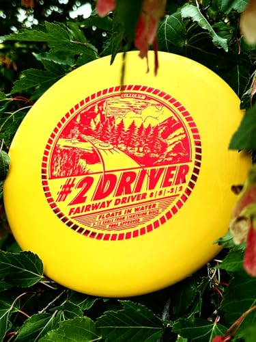 Lightning 2-Pack – #1 Driver & #2 Driver (Sure Grip) – Disc Golf Drivers Set, Distance & Control, Floats on Water (#2 Driver Only)