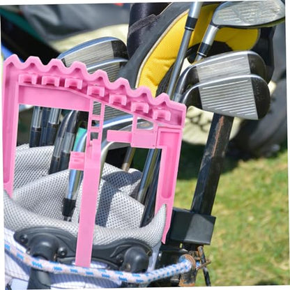SUPVOX Golf Holder Rack Lightweight Indoor Golf Shaft Storage Shelf Stylish and Design for Home Use
