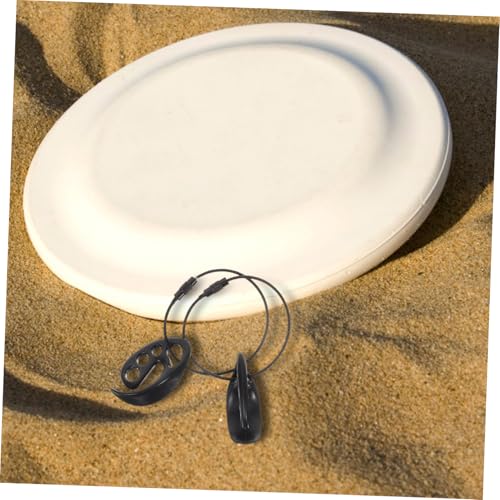 Yardwe 2Pcs Portable Flying Disc Clamp Lightweight Disc Holders for Convenient Carrying Durable Wear Resistant Design for Outdoor Sports for Disc Golf and Recreation
