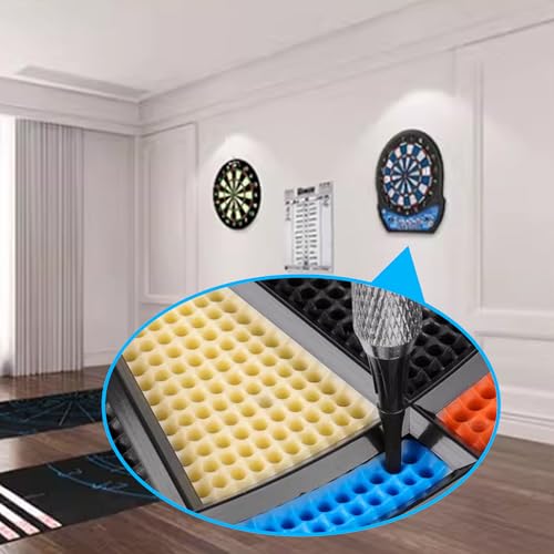 2BA Thread Soft Dart Tips, 300 Pack Plastic Dart Points Replacement, Premium Dart Accessories
