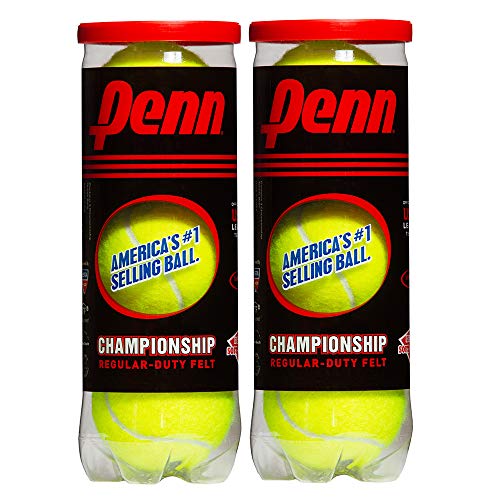 Penn Championship Tennis Balls - Regular Duty - size: 2 Cans