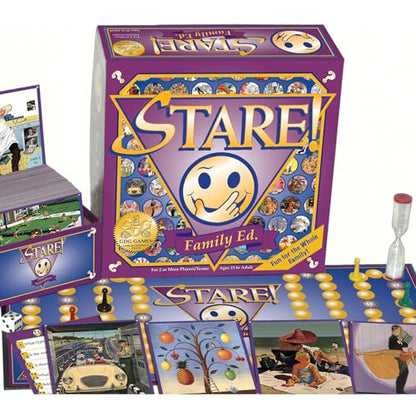 Stare - Fun Game of Visual Recall Where Quirky Image Cards Challenge Players' Minds – Classic for Adult & Family Game Night