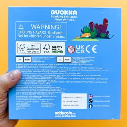 Quokka Travel Magnetic Puzzles for Toddlers 1-3 – 20+Pcs Sea Game with Playbook – Fun Travel Game Toy for Kids Ages 3-5 – Strong Magnets for Car Activities – Fun Toddler Puzzle Ages 2-4 - color: 02. Sea