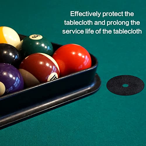 Civaner 105 Pcs Pool Table Market Dots Billiard Spot Point Sticker Black Snooker Spot Billiard Accessories Ball Placement Stickers for Practice
