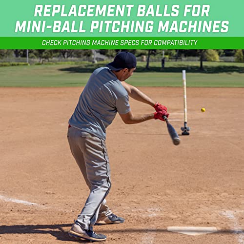 GoSports Mini Foam Baseballs - 20 or 50 Pack for Pitching Machines and Batting Accuracy Training - size: Mini 20 Pack