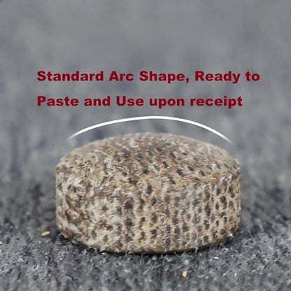 Break Jump Cue Tips, 3 Pcs/Set (0.51"/0.53"/0.55") - Pre-Shaped Curved, Ready to Stick, Electric Wood/Crystal/Black Pool Cue Tips for Break Shot, Replacement Cue Tips for Billiard Cues - style: Wooden 13/13.5/14mm