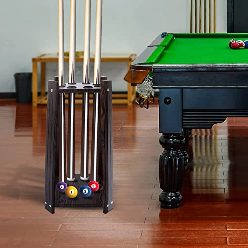 8 Holes-Pool Cue Rack Holder Billiards Stick Stand Floor Stand Pool Stick Holder Use for Golf Club Fishing Rod Billiard Poles, Club Organizer Display Stand - style: style 5
