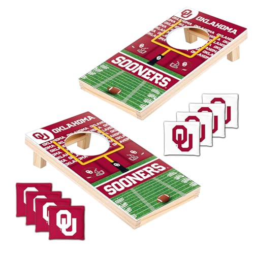 MasterPieces NCAA Syracuse Orange Tabletop Cornhole Game - Home Decor - style: Oklahoma Sooners