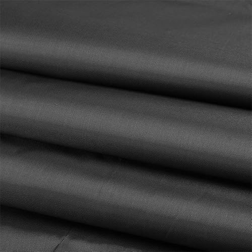 Outdoor Waterproof Table Tennis Table Cover 280x150x5cm Polyester for Ping Pong Tables Protects Against Rain Dust Sun (Black) - color: Black