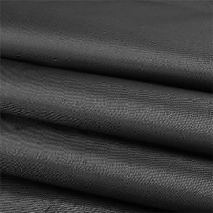 Outdoor Waterproof Table Tennis Table Cover 280x150x5cm Polyester for Ping Pong Tables Protects Against Rain Dust Sun - color: Black