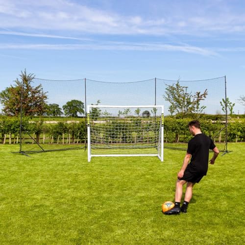 Stop that Ball™ Backstop Net Systems | Multi-Sport Ball Stop Net & Posts | Pop-Up, Freestanding & Socketed Options [7 Sizes] - size: 30ft, style: Freestanding