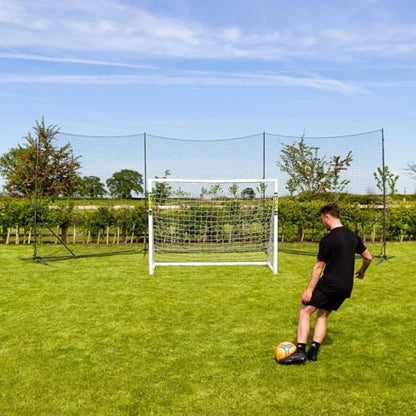 Stop that Ball™ Backstop Net Systems | Multi-Sport Ball Stop Net & Posts | Pop-Up, Freestanding & Socketed Options [7 Sizes] - size: 30ft, style: Freestanding