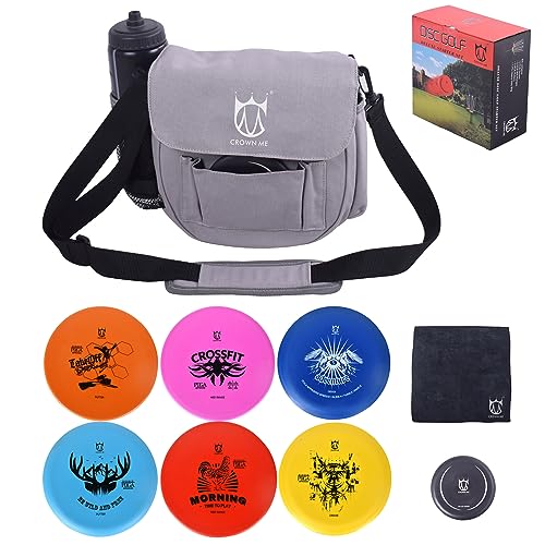 CROWN ME D05 Disc Golf Set, Disc Golf Starter Set - color: Grey