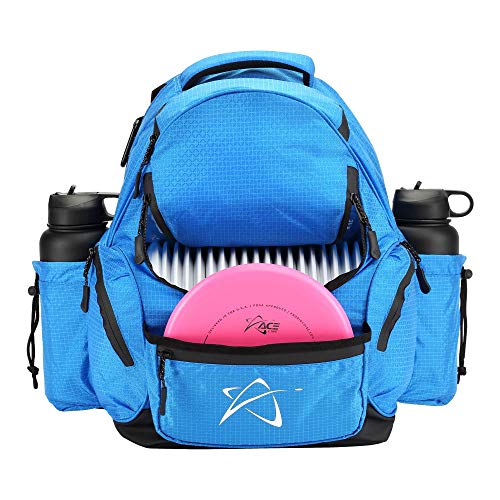 Prodigy Disc BP-3 V3 Disc Golf Backpack | Golf Bag with 20+ Disc Capacity | Large Disc Bag | Tear & Water Resistant - color: Blue