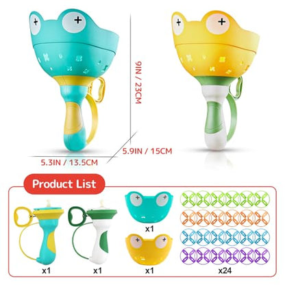 pamexin Outside Toys for Kids Ages 4-8 - Manual Capture Catching Game - Toddler Chasing Toy for Boys & Girls, Ages 3-7 - Outdoor Fun Family Games - style: Yellow+Green