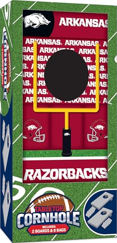 MasterPieces NCAA Syracuse Orange Tabletop Cornhole Game - Home Decor - style: Arkansas Razorbacks