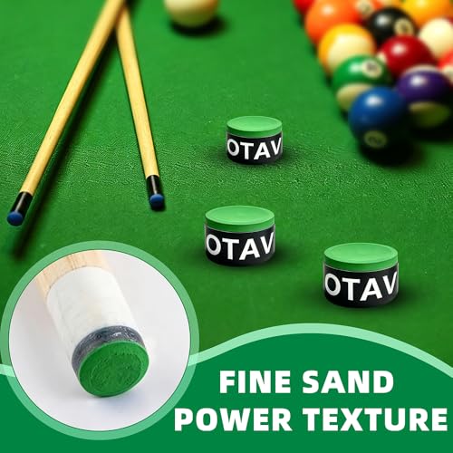 OTAVILEM Billiard Cue Chalk,Premium Pool Cue Chalk Billiard Pool Stick Chalk Billiards Chalk - color: Green