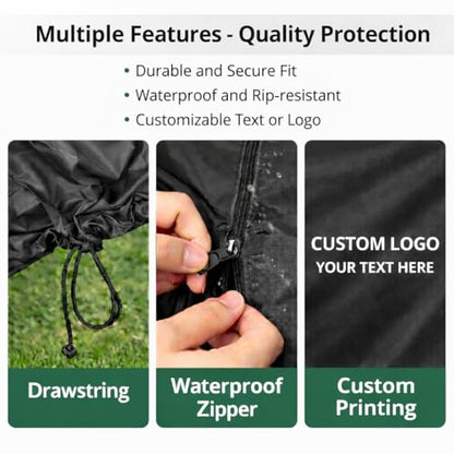 Custom Fit Home Dust Protection Cover - Made-to-Measure Protective Cover with Personalized Text or Logo for Furniture & Equipment - color: Home Dust Protection