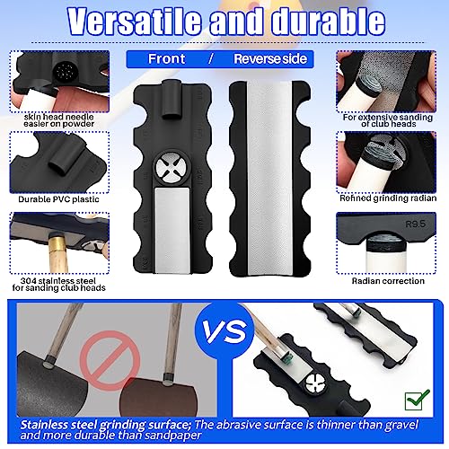 5 in 1 of Pool Cue Tip Shaper, Cue Tip Shaper, Pool Cue Accessories for Rapid Repair Cue Tip
