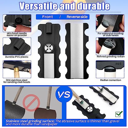 5 in 1 of Pool Cue Tip Shaper, Cue Tip Shaper, Pool Cue Accessories for Rapid Repair Cue Tip