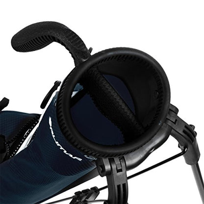 Orlimar Pitch ’n Putt Lightweight Sunday Golf Bag with Stand, Ultra-Light Carry Design, Two-Way Divider Top, Shoulder Strap, Compact Carry Golf Bag for Men & Women - color: Midnight Blue