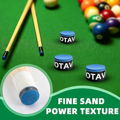 OTAVILEM Billiard Cue Chalk,Premium Pool Cue Chalk Billiard Pool Stick Chalk Billiards Chalk - color: Blue