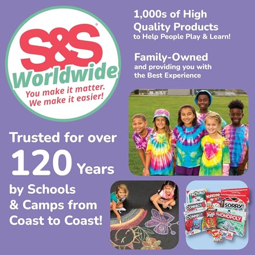 S&S Worldwide Spectrum Table Tennis Balls 1 Star, 40MM, Seamed Balls, Bulk Pack, White, 144 Pk