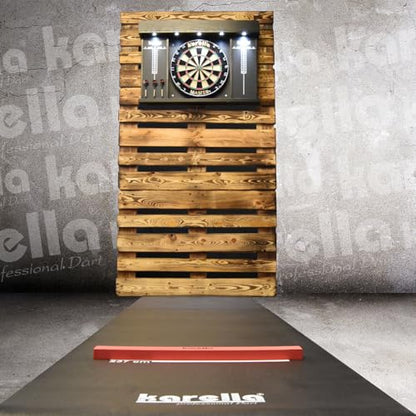 Karella ECO-Star Dart Mat 290 x 80 cm, Perfect Protection for the Floor, Extra Wide