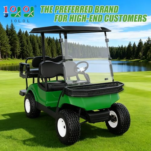 10L0L Golf Cart Front Cargo Basket for EZGO TXT/RXV、Club Car DS/Precedent、Yamaha G22/G29 - Heavy-Duty Steel Mesh Storage Rack, Gas/Electric Compatible - color: YAMAHA G29
