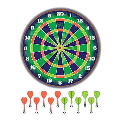 MindWare Magnetic Dart Board — Safe Dart Board for Kids & Adults Ages 8 & Up—Includes Quality Magnetic Dart Board, 12 Magnetic Darts & Rule Guide