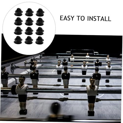 KESYOO 12pcs Plastic Entry Dishes for Standard Foosball Tables Field Goal Football Gear