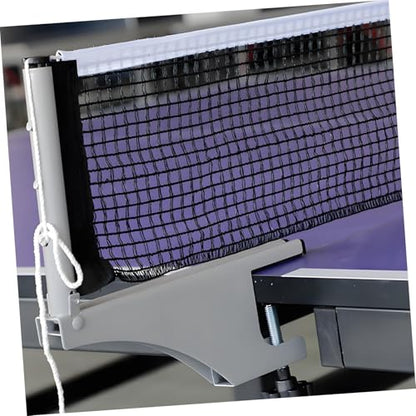 KESYOO Portable Table Tennis Net Replacement Adjustable 182cm Nylon String for Indoor/Outdoor Use Includes Black Clamps for Easy Setup Sports Equipment for Ages