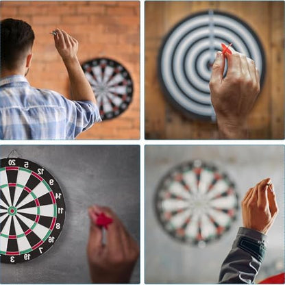 heyous 60PCS Dart Shaft Replacements 6mm Thread Diameter Plastic Dart Shafts BBS Material Nylon Darts for Replacing Old Worn Out Dart Shafts, Length 53mm